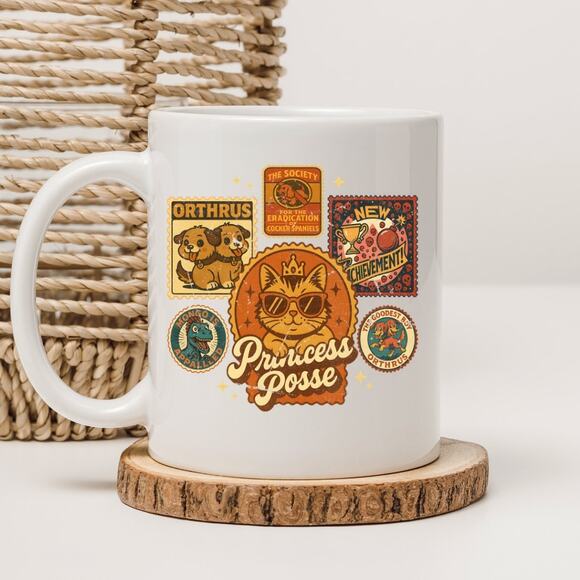 No brand Other - Dungeon Crawler Carl 15 oz Mug Coffee Cup Donut Cat Funny Novel Book 7
